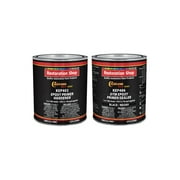 BLACK Epoxy Primer / Sealer 2.1 VOC QUART KIT - Anti-Corrosive DTM Direct to Metal Fast Dry Primer