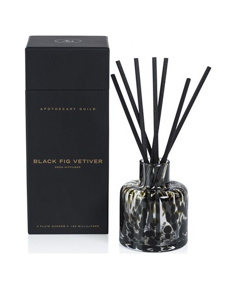 BLACK FIG VETIVER Zodax Apothecary Guild Reed Diffuser 120 ml Gift