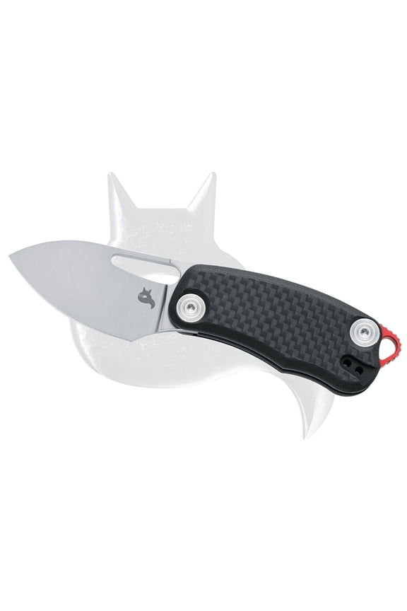 BLACK FOX Knives Nix Liner Lock Carbon Fiber & D2 Steel Pocket Knife
