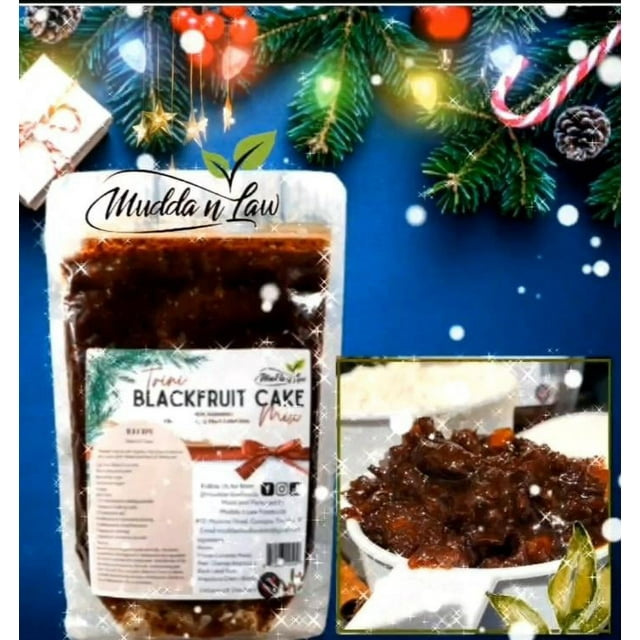 BLACK FRUIT CAKE MIX (AUTHENTIC MADE IN TRINIDAD)
