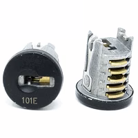 (BLACK) File Cabinet , Desk or Cubicle Replacement Lock Core for CompX Timberline 101E
