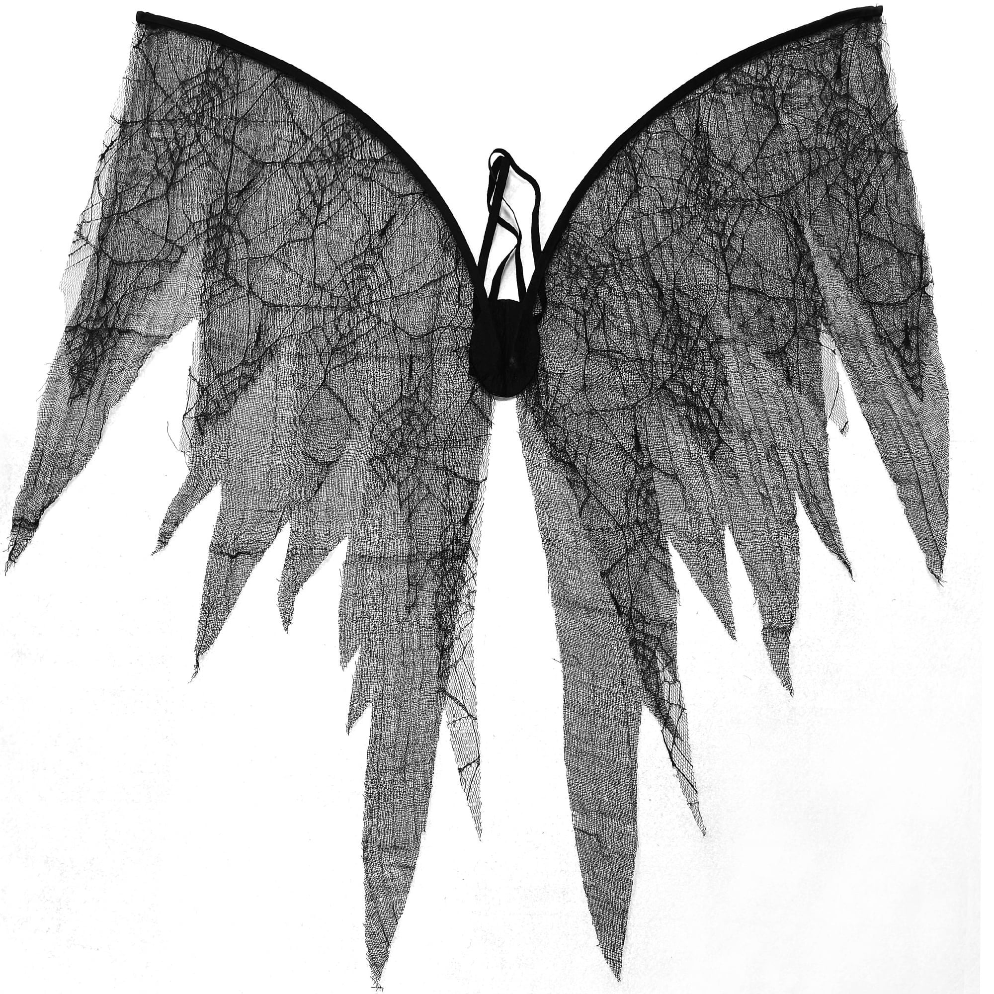 Gothic Wings Costume Accessory for Adults, Black, Halloween by Way To Celebrate