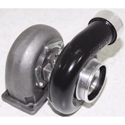 BLACK GT45 Turbo 600+HP T4/T66 3.5" V-BAND 1.05 A/R 92 TRIM High Performance GT45 GT-45 GT 45 Holset turbo TC BK