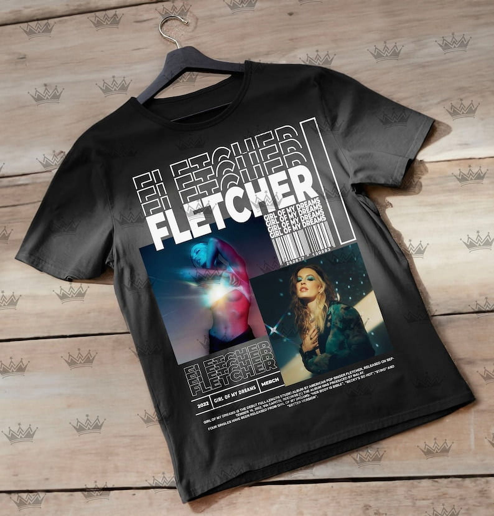 [BLACK] Girl of My Dreams Tour Shirt, Fletcher Tour Merch, Fletcher's So Hot Shirt, Finding x