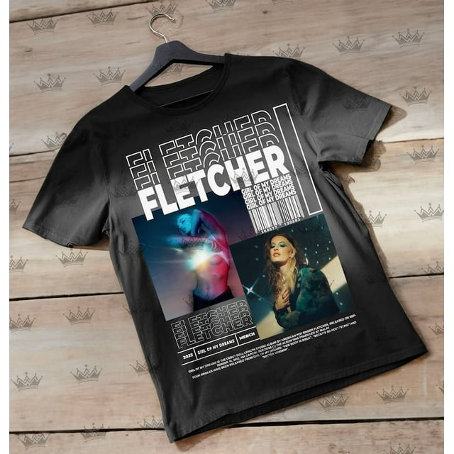 [BLACK] Girl of My Dreams Tour Shirt, Fletcher Tour Merch, Fletcher's