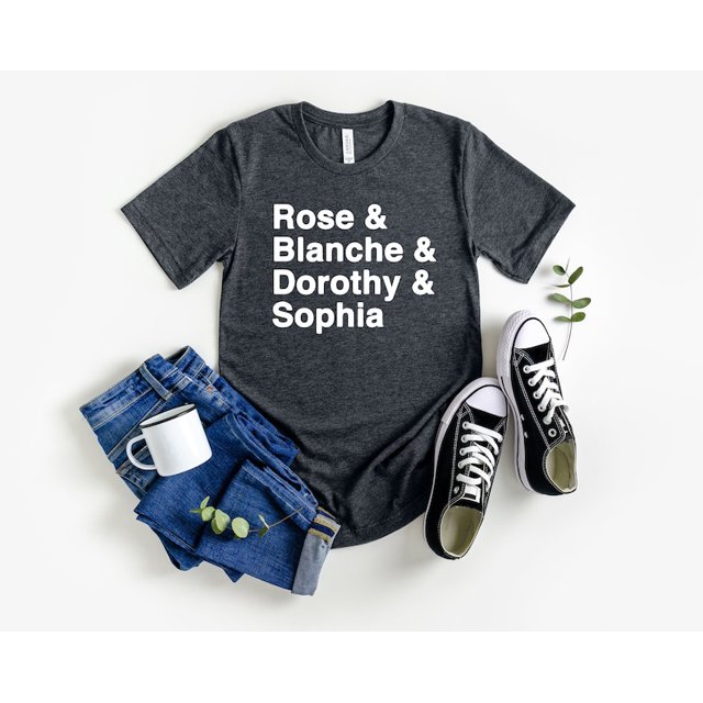 [BLACK] Golden Girls Shirt , Golden Girls Name Shirt , 80's TV