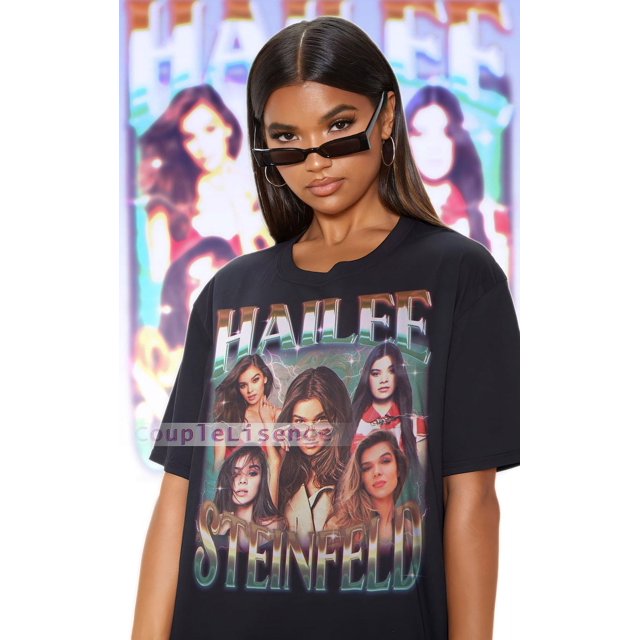 [BLACK] HAILEE STEINFELD Vintage | Hailee Steinfeld Fan Tees | Hailee
