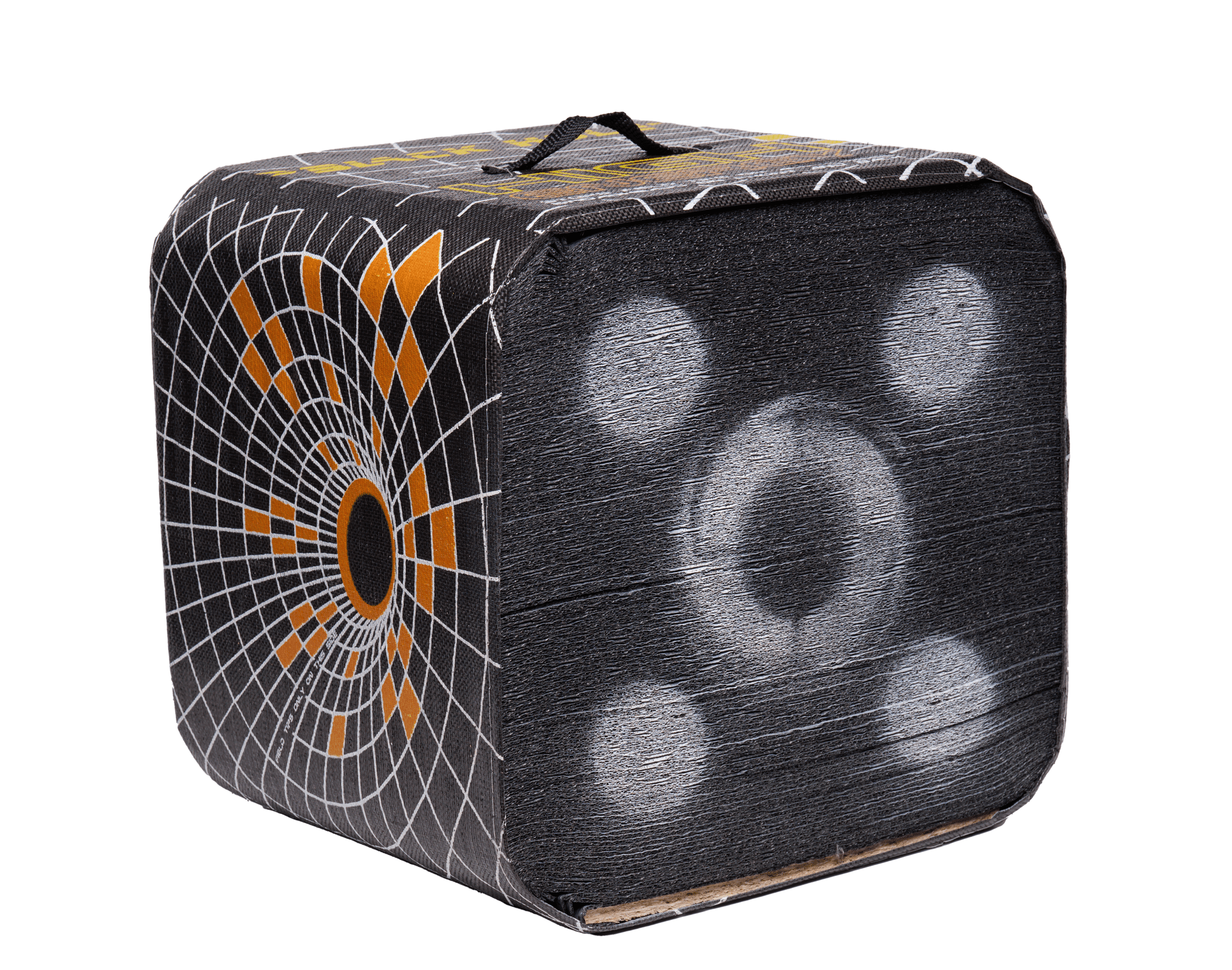 Black Hole High Energy Archery Target, 16", Four Sided Shooting, Crossbow & Compound Bow Capable, 375 FPS+