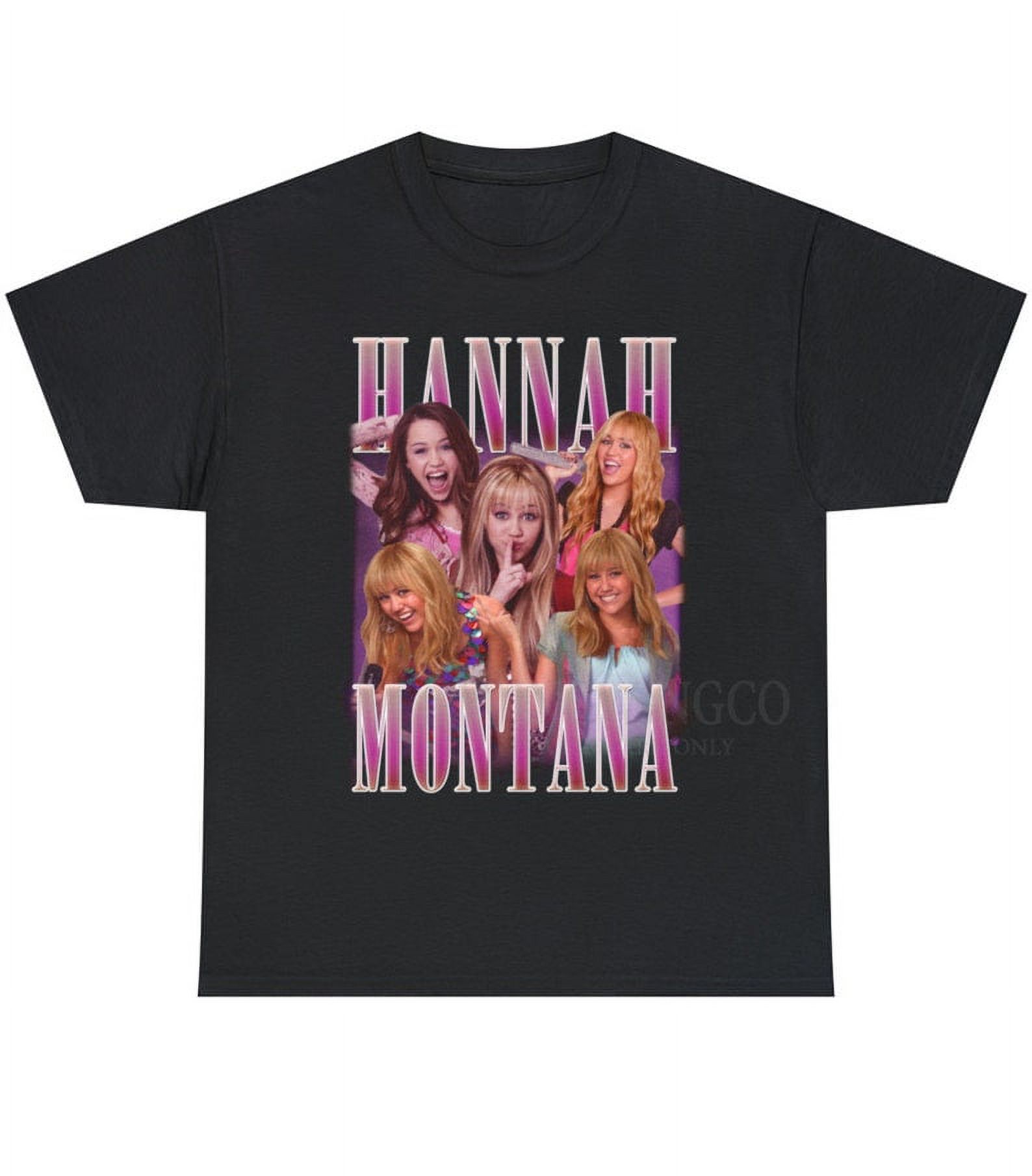 [BLACK] Hannah Montana Vintage Bootleg Tee