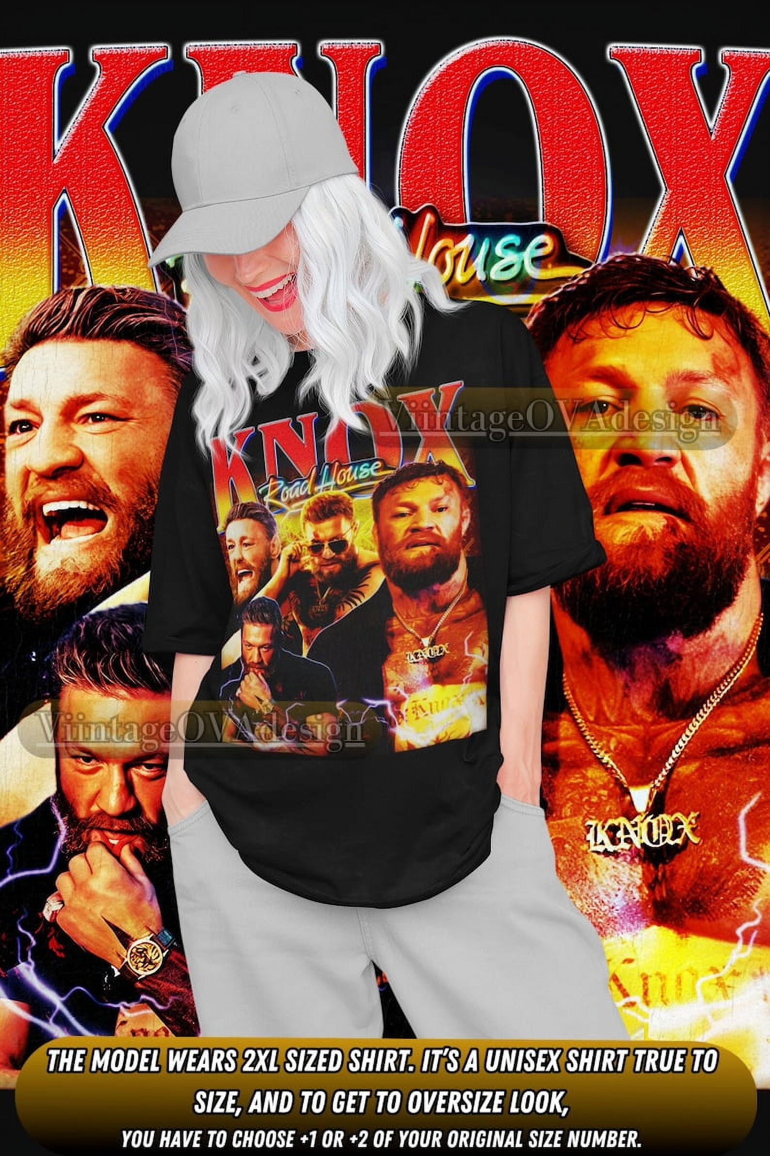 BLACK Homage Conor McGregor 90s Tee Walmart black-homage-conor-mcgregor-90s-tee-walmart
