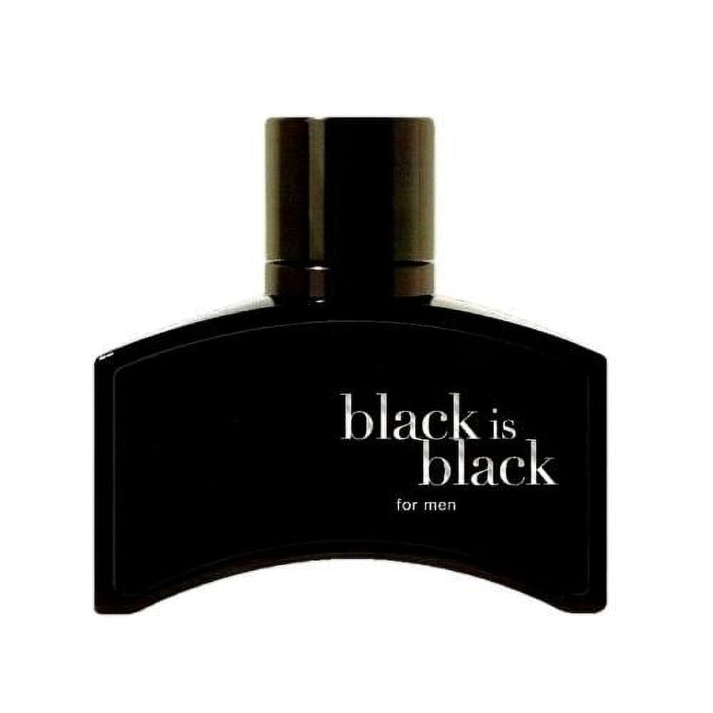Unknown, Black is Black, Eau de Toilette Spray for Men, 3.4 oz
