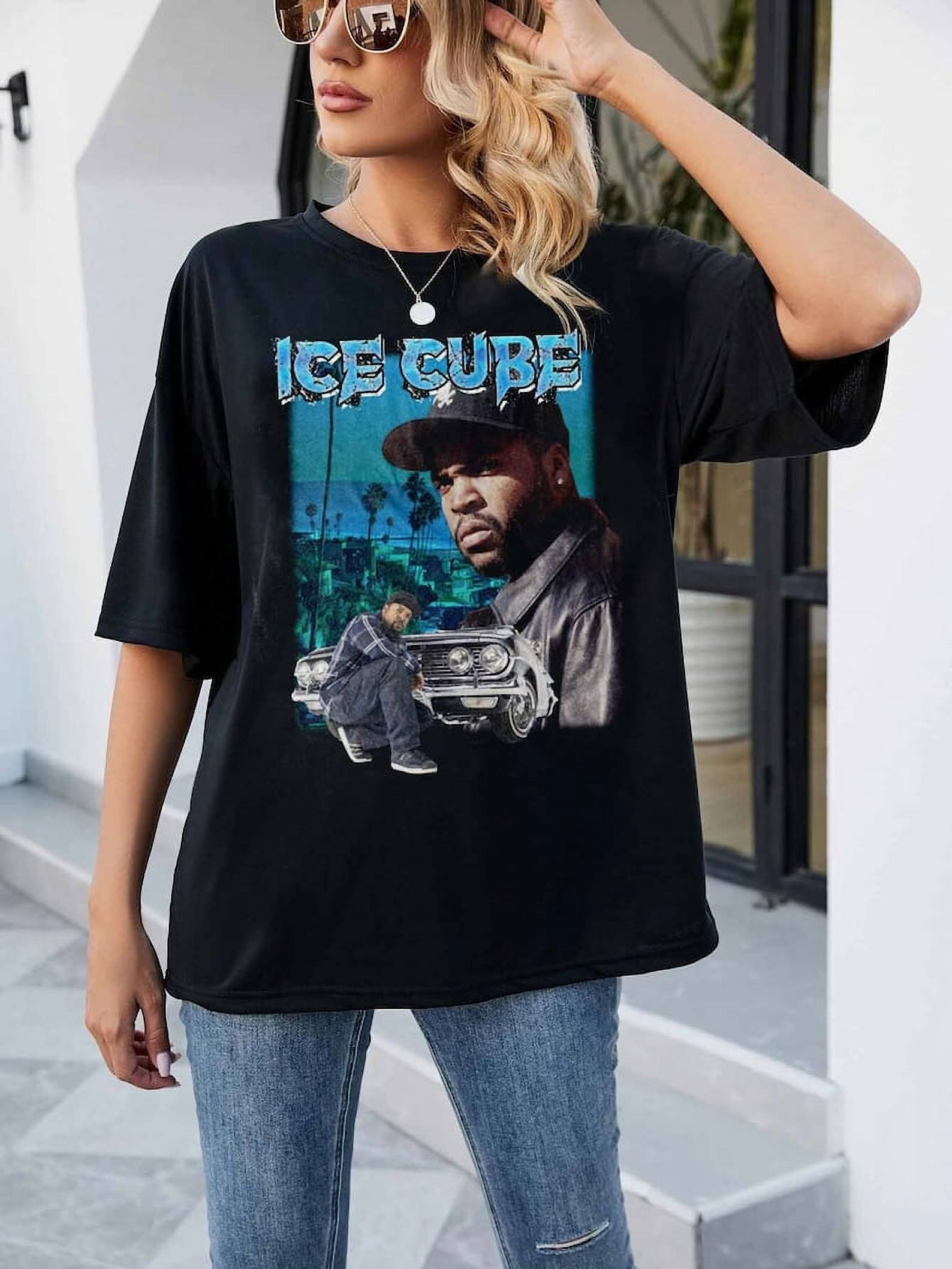 [BLACK] Ice cube Unisex Shirt
