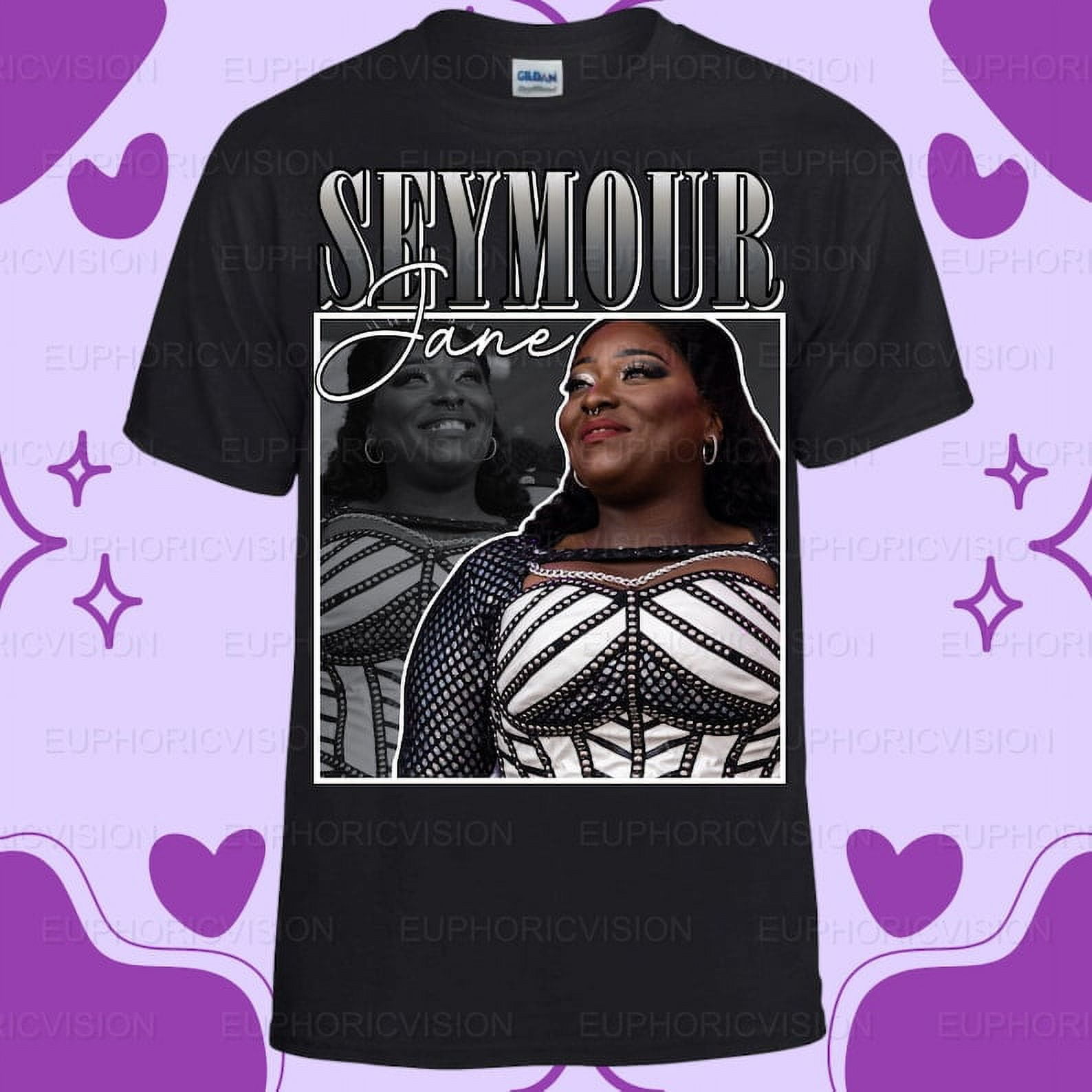 [BLACK] Jane Seymour Claudia Kariuki Vintage Tee