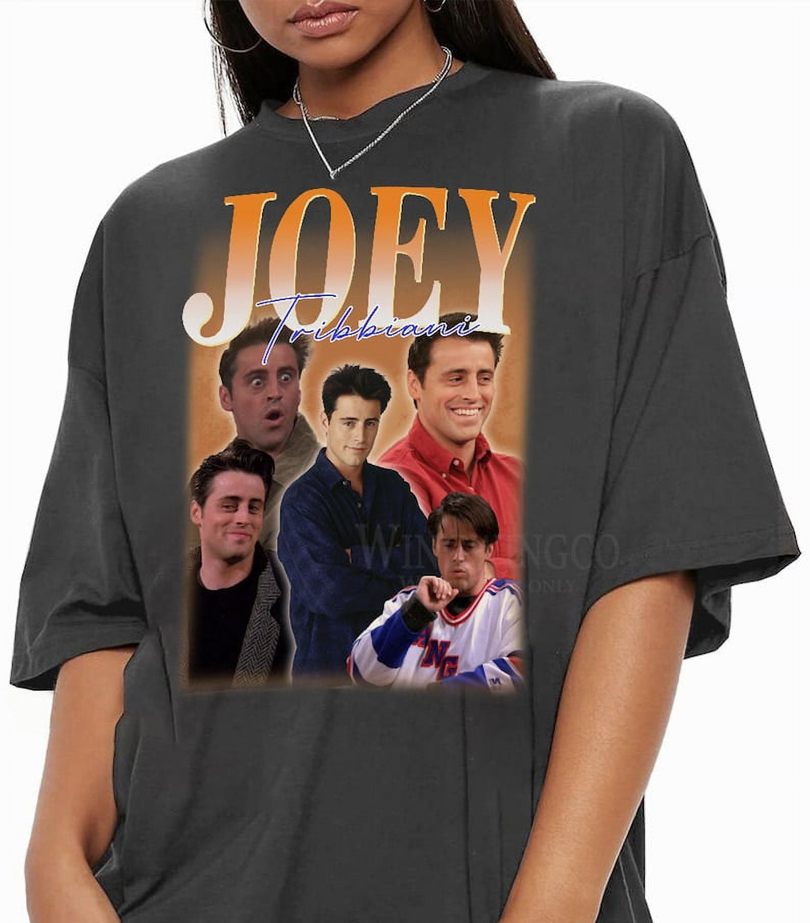 [BLACK] Joey Tribbiani Vintage Bootleg Tee - Walmart.com