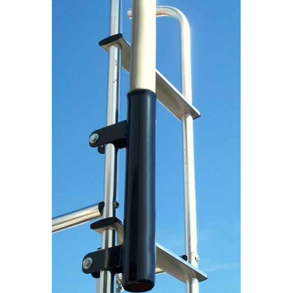 BLACK LADDER MOUNT-22 w/ 1.875" diameter fits 22' FT flag pole or any 1.83" base