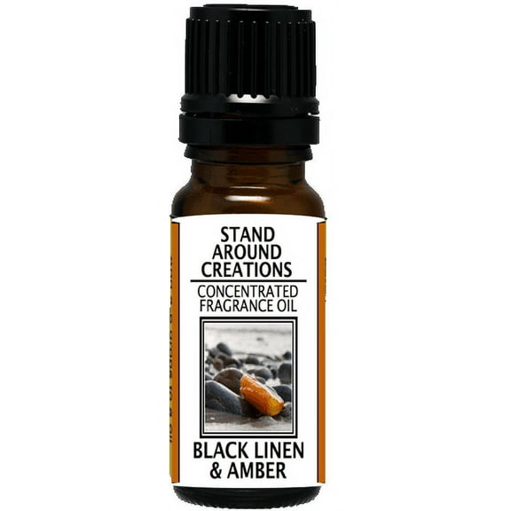 BLACK LINEN & AMBER FRAGRANCE OIL .33-FL. OZ.