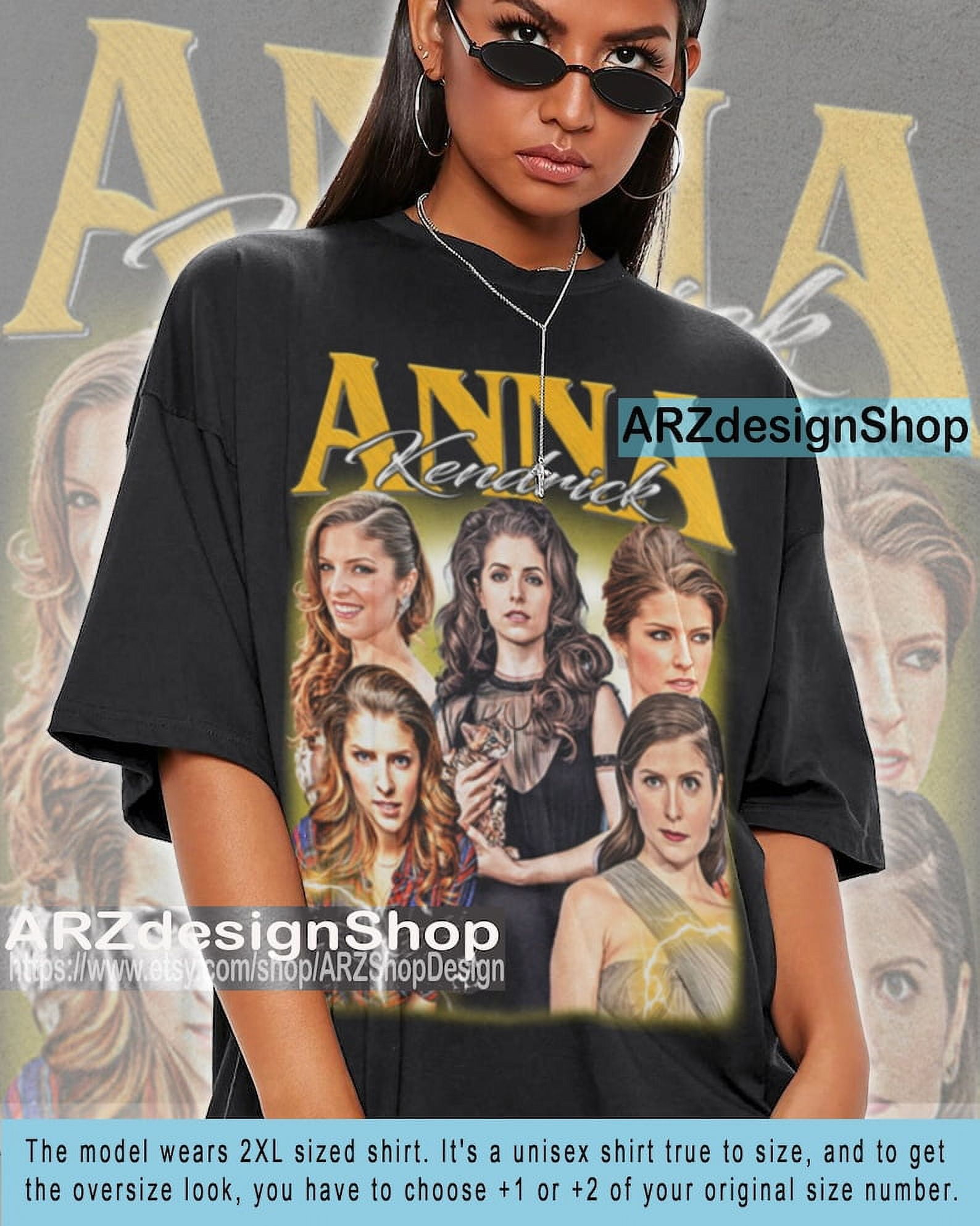 [BLACK] Limited Anna Kendrick Shirt