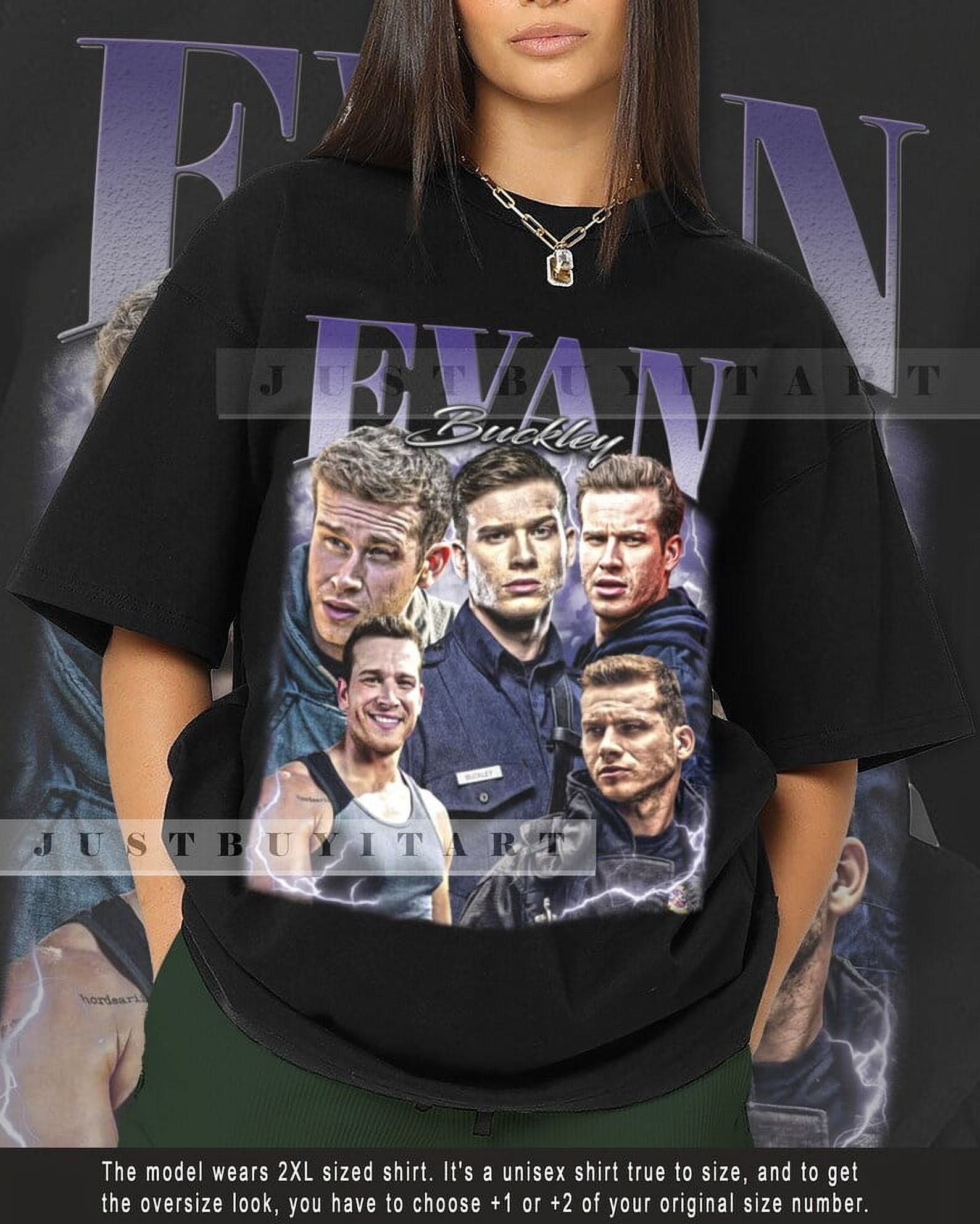 [BLACK] Limited Evan Buckley Shirt