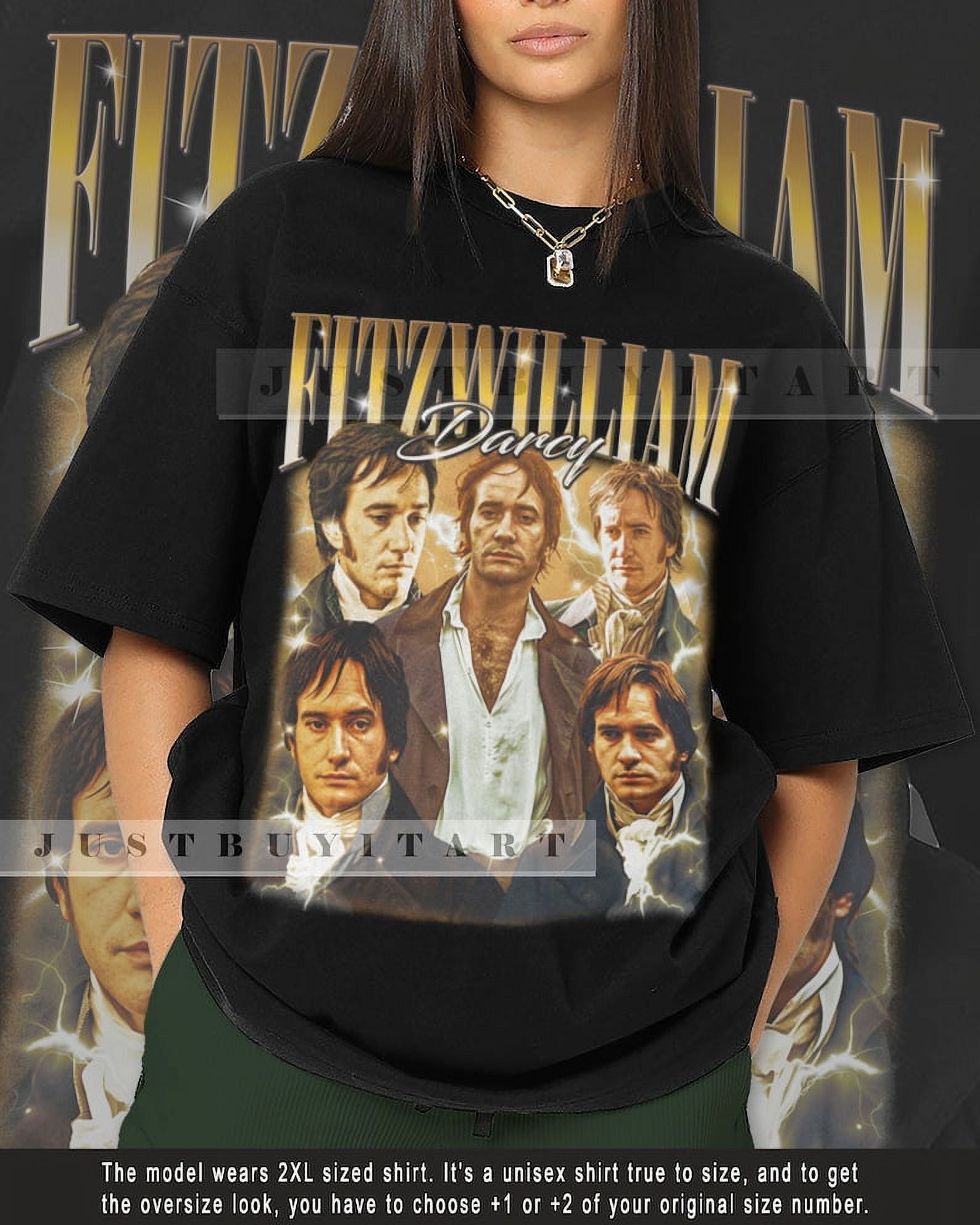 [BLACK] Limited Fitzwilliam Darcy Shirt American Actress Character