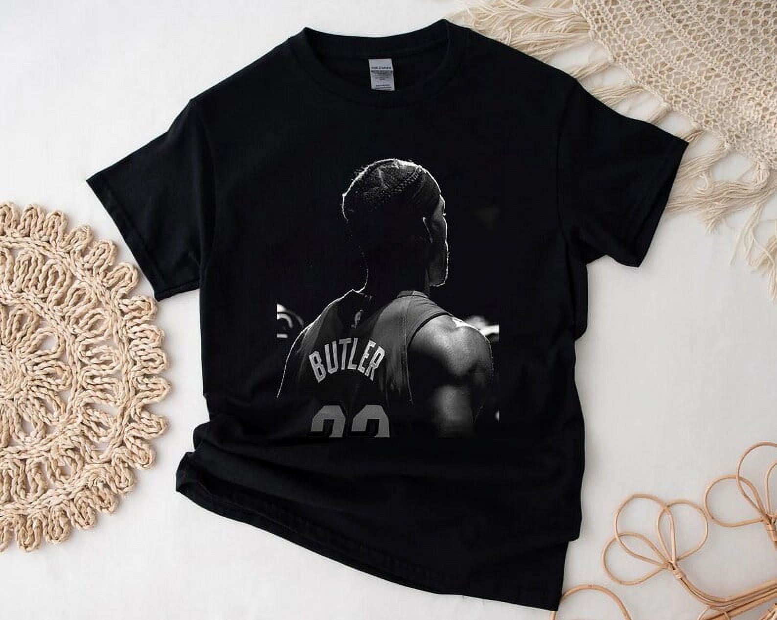 [BLACK] Limited Jimmy Back Shirt, Black And White Jimmy Unisex Shirt