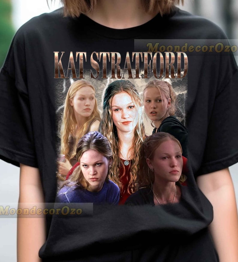 [BLACK] Limited Vintage Kat Stratford Tshirt