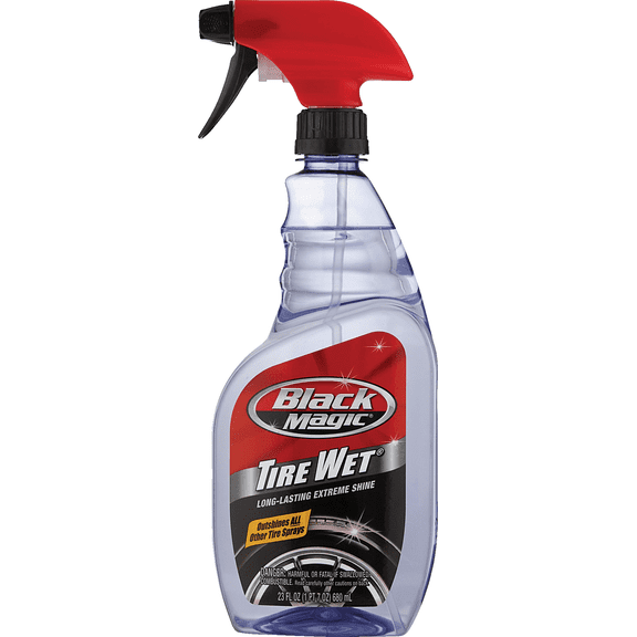 BLACK MAGIC Tire Wet Tire Cleaner - Pack of 2 Household & Commercial Use, Effective Formula