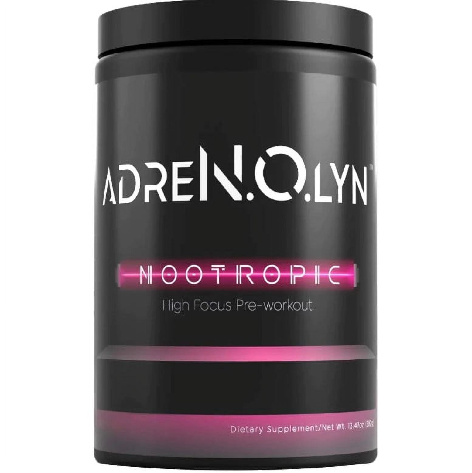 BLACK MARKET LABS AdreN.O.lyn NOOTROPIC Pre Workout Powder (Candy Dust