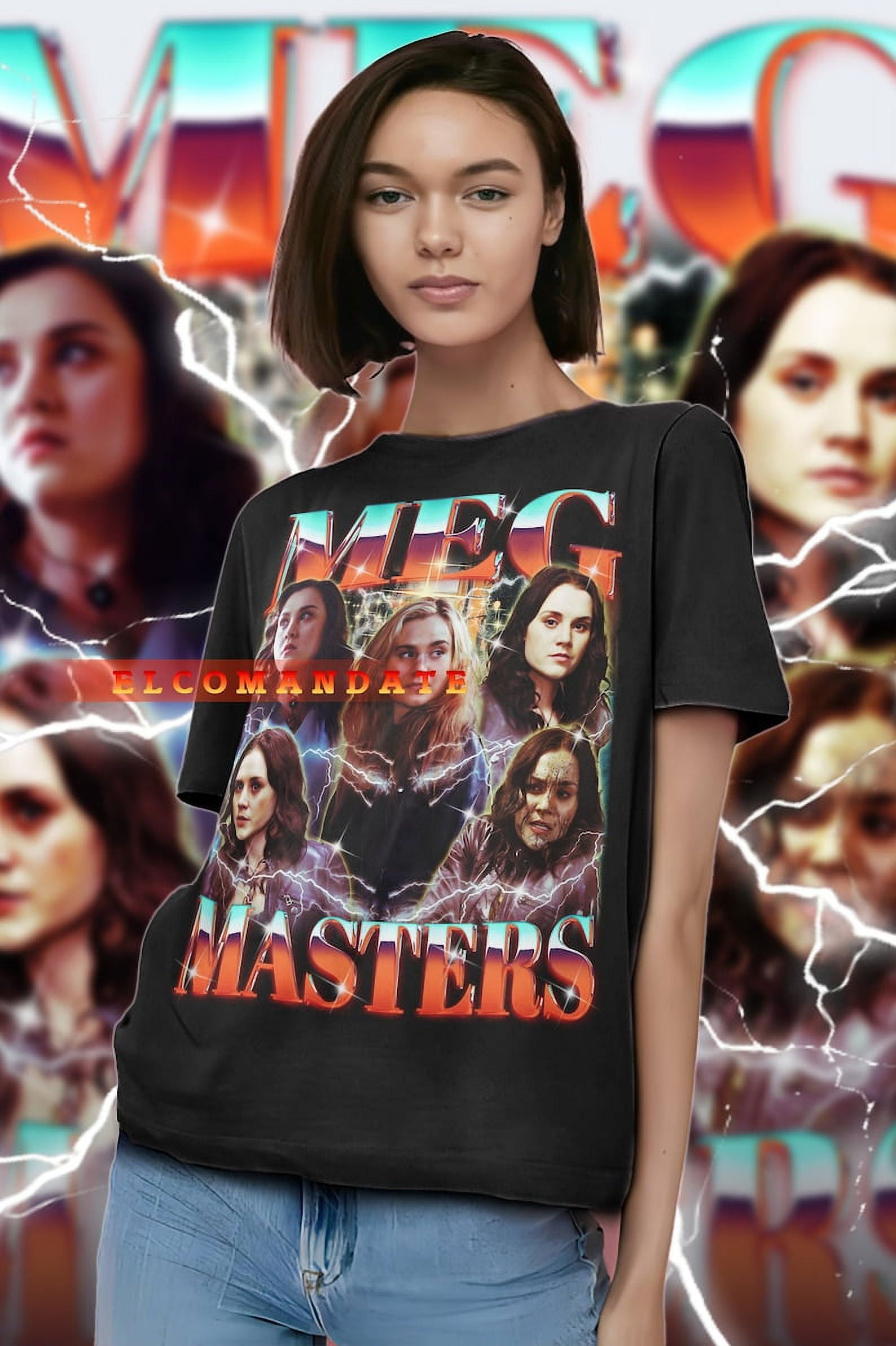 [BLACK] MEG MASTERS Vintage Shirt, Meg Masters Homage Tshirt, Meg