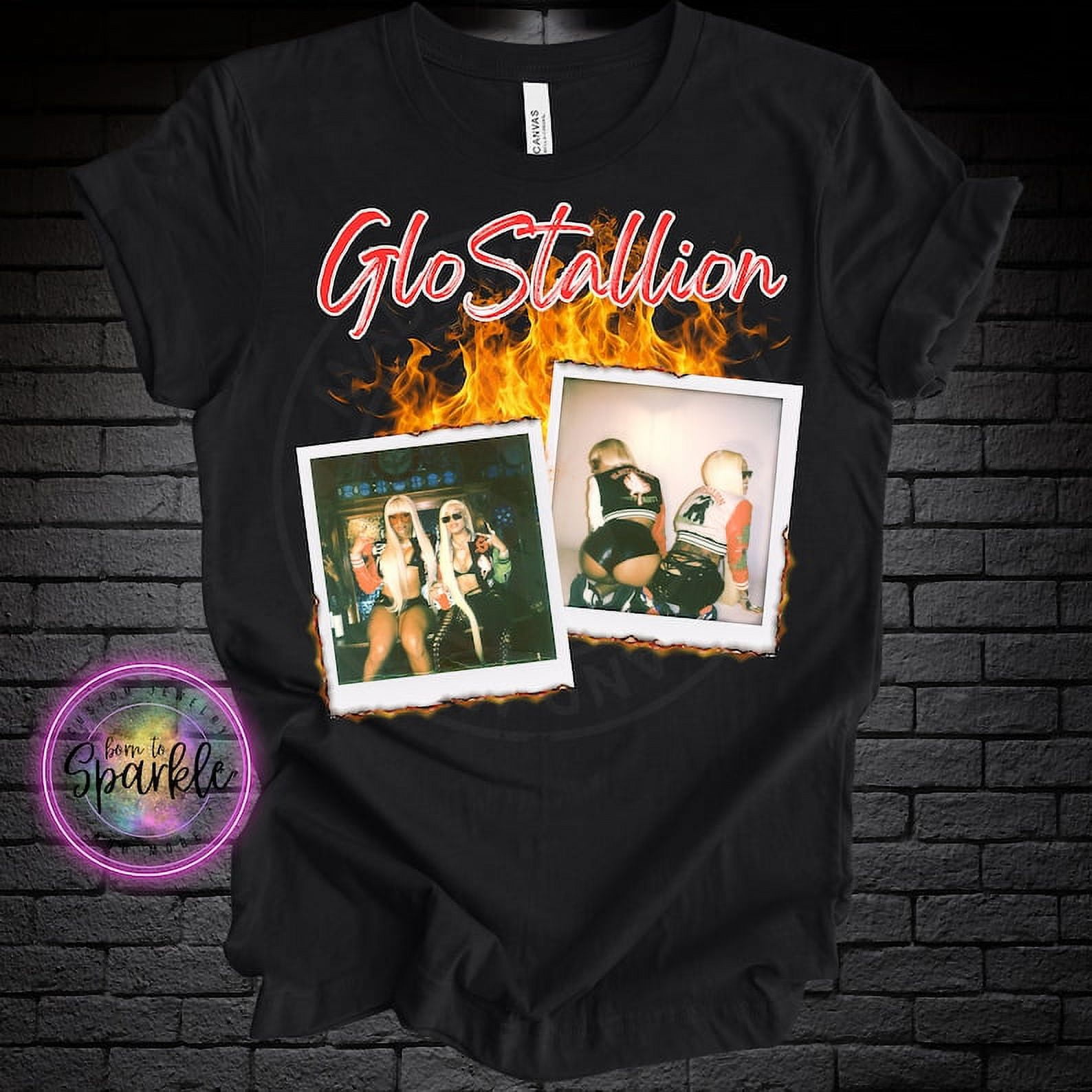 [BLACK] Meg and Glo Wannabe Unisex Graphic tshirts, Glostallion