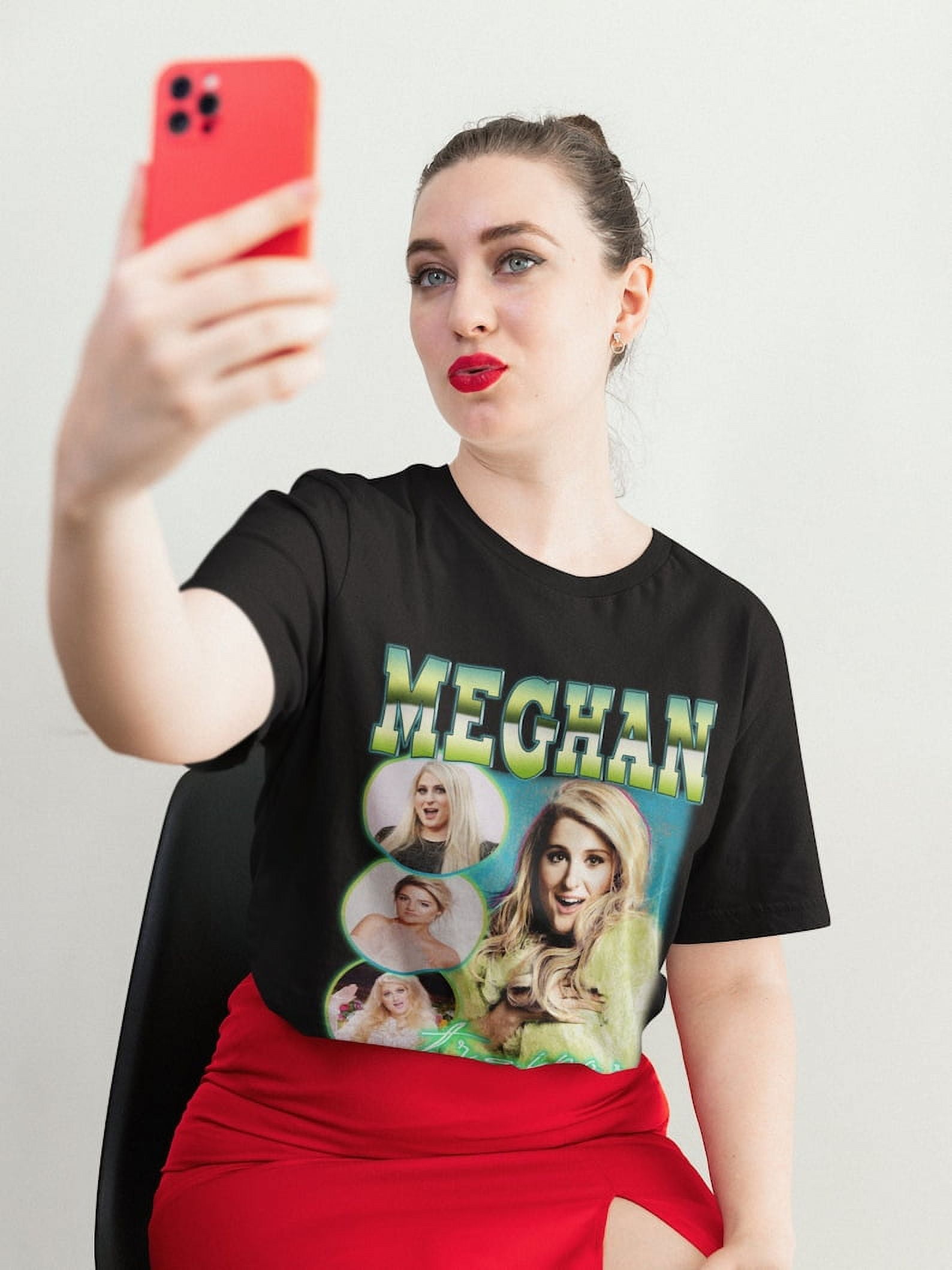 [BLACK] Meghan Trainor Hits Shirt - Walmart.com