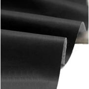BLACK NEW Skin Vinyl 54" Wide Faux Leather Great for Upholstery & Bags Sold by the Yard not Stretch