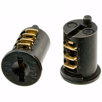 BLACK Office Furniture Replacement Lock Core for Haworth HW181