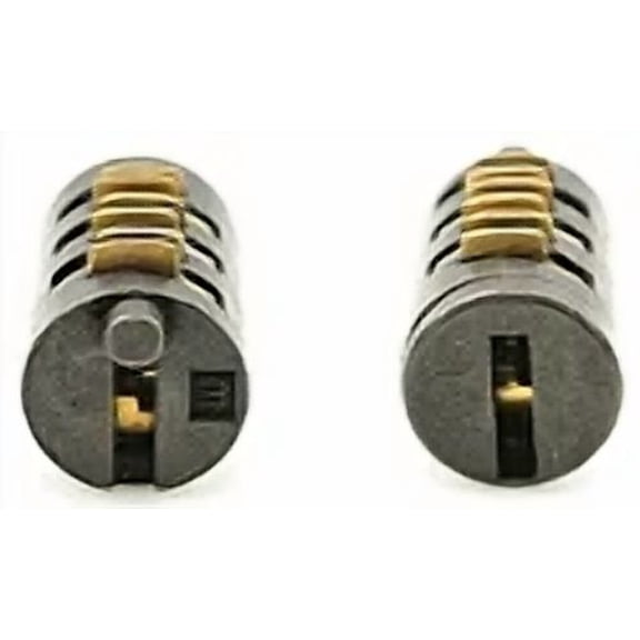 (BLACK) Office Furniture Replacement Lock Core for Kimball Office 039