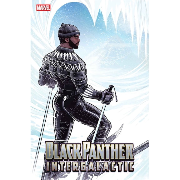 BLACK PANTHER: INTERGALACTIC #1 LUCIANO VECCHIO WINTER BREAK VARIANT Marvel Comic Book 2025