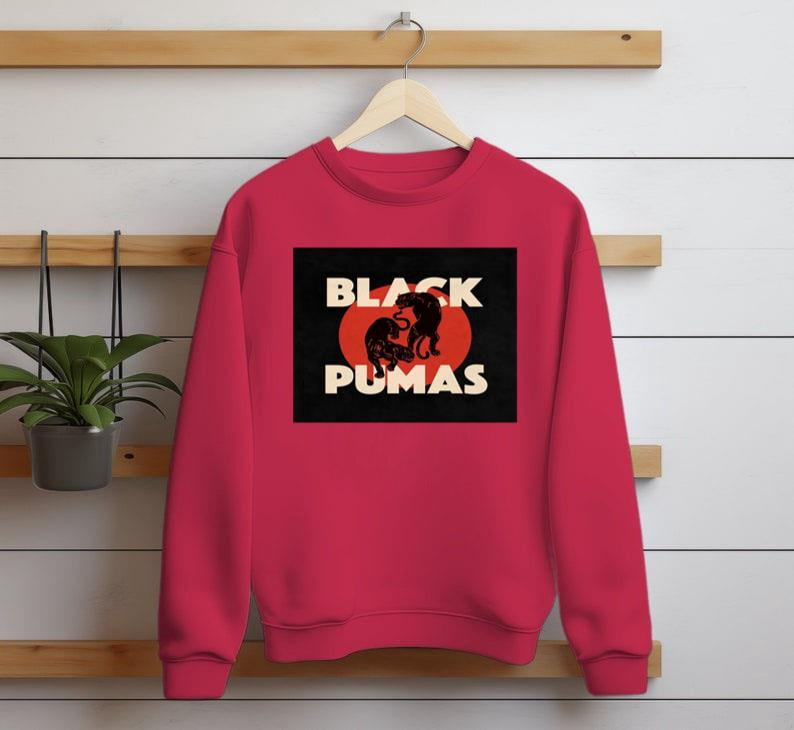 BLACK PUMAS T SHIRT black pumas vinyl cd cover SMALL MEDIUM LARGE XL ...