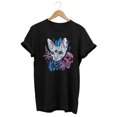 [BLACK] Pastel Goth Cat Shirt, Skull Gothic Shirt, Alternative Clothing