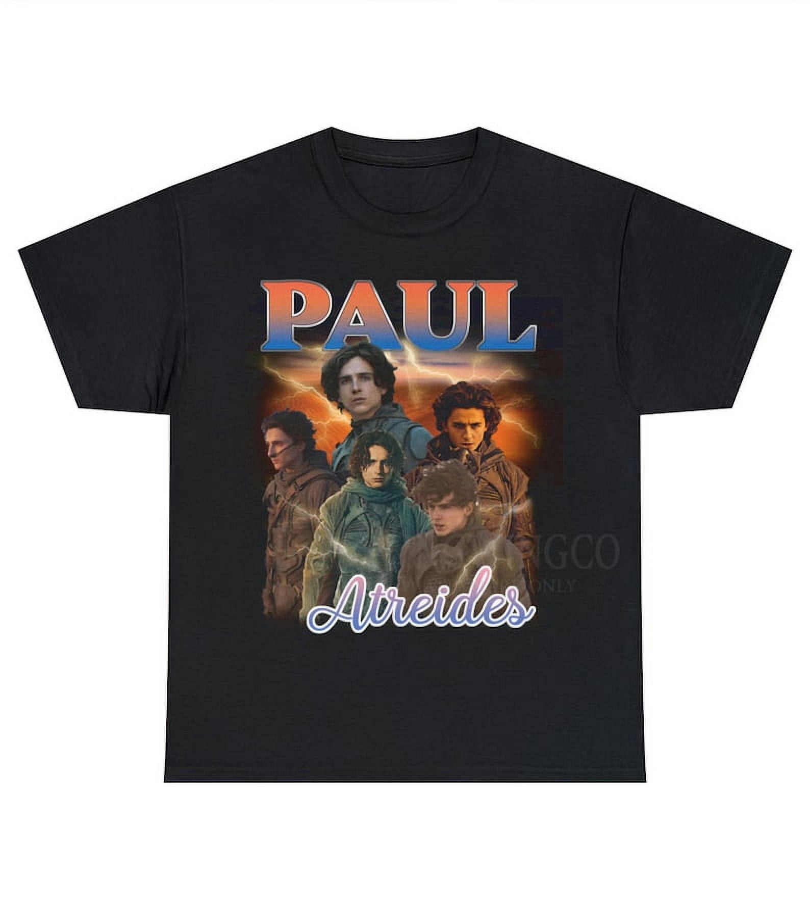[BLACK] Paul Atreides Dune Vintage Bootleg Tee