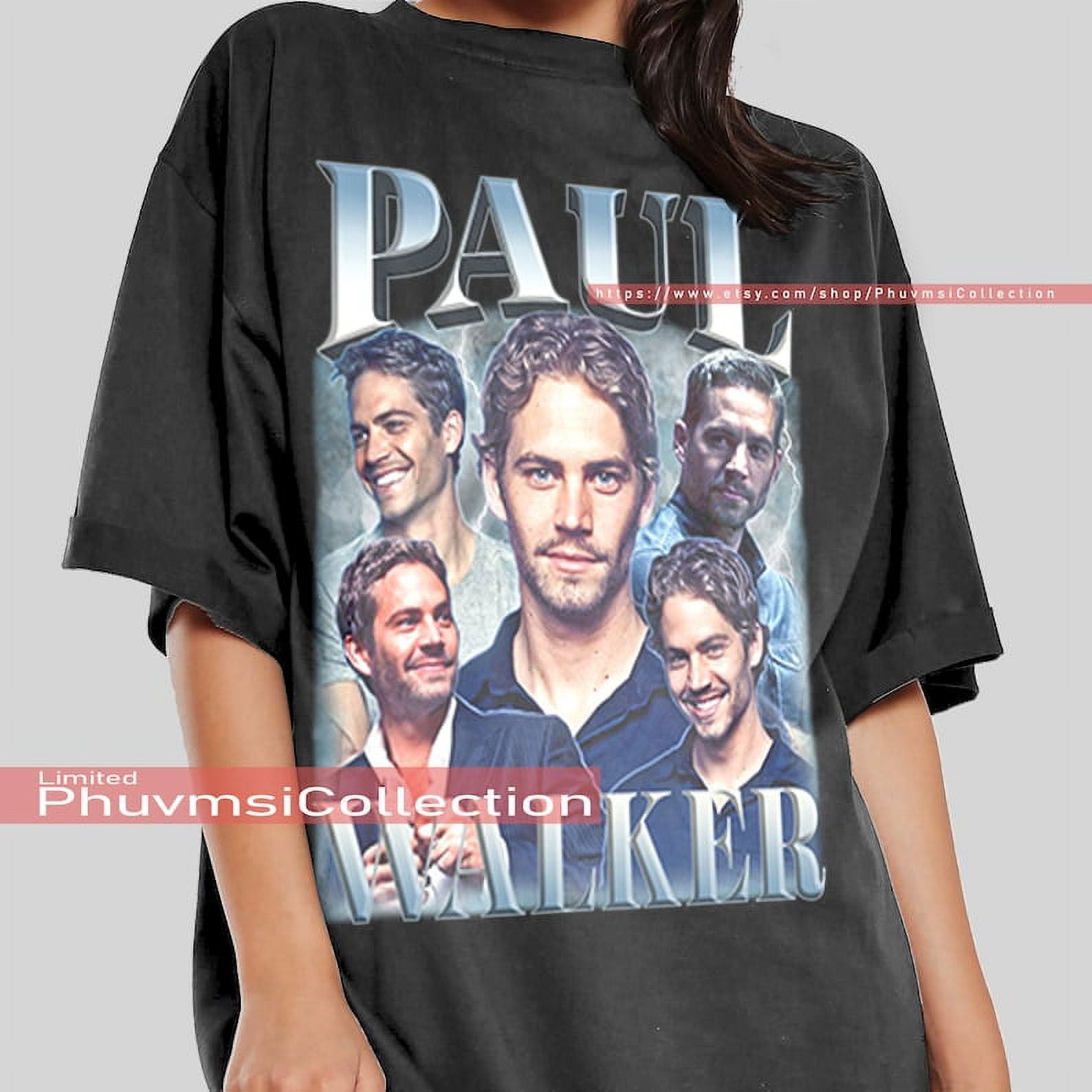 [BLACK] Paul Walker T-shirt Paul Walker shirt , Remembering Paul Walker