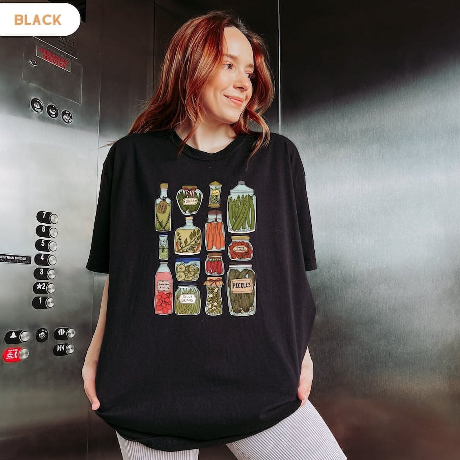 [BLACK] Pickles Tshirt, Pickle Jar Shirt, Pickle Sweat, Pickle Gifts