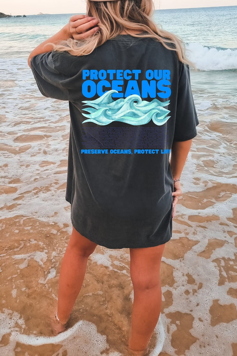 Sway Organic Cotton Jersey T-Shirt Restore Ocean