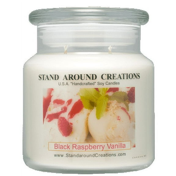 BLACK RASPBERRY VANILLA APOTHECARY 16-OZ. ALL NATURAL SOY CANDLE