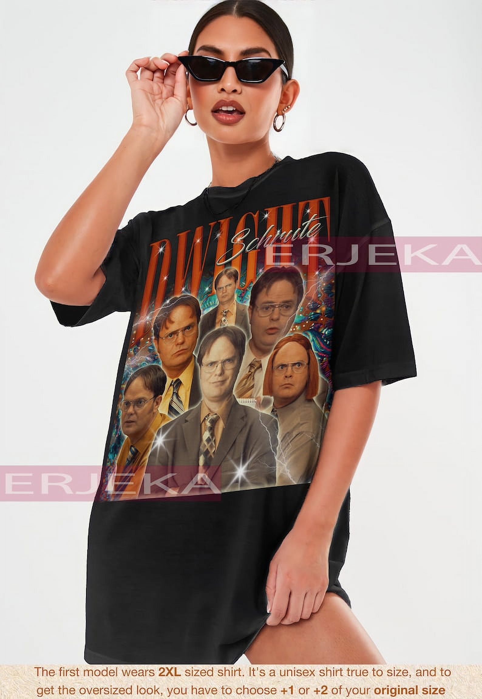 [BLACK] RETRO Dwight Schrute The Office Shirt