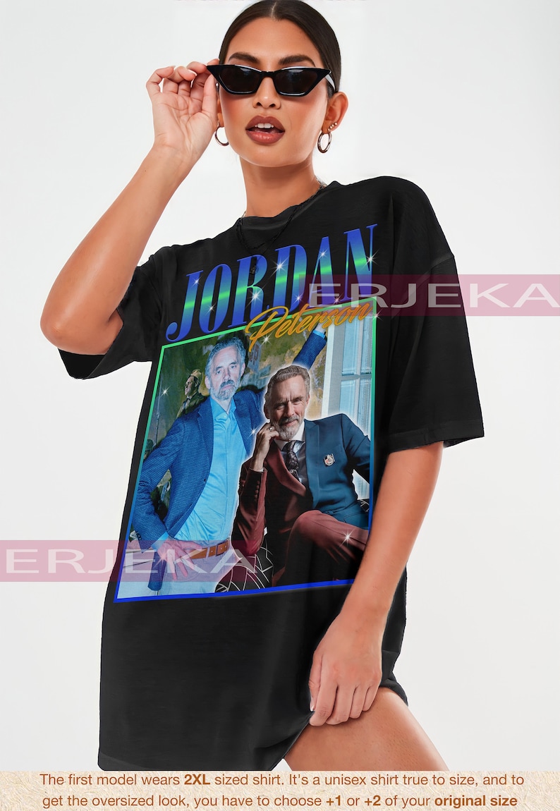 [BLACK] RETRO JORDAN PETERSON Shirt