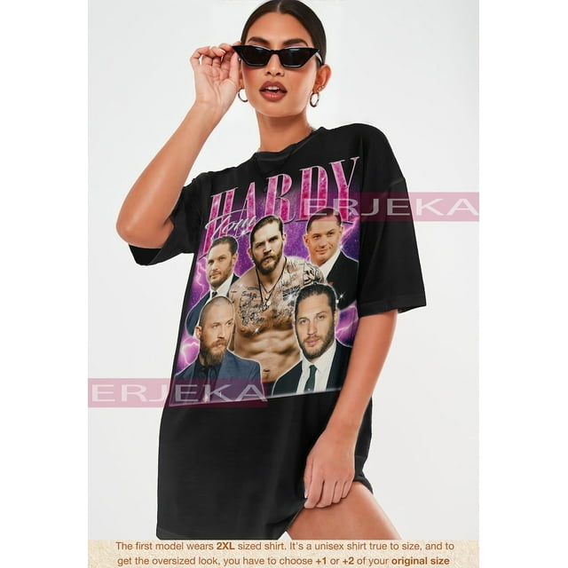 [BLACK] RETRO Tom Hardy Vintage Shirt | Tom Hardy Homage Tshirt | Tom
