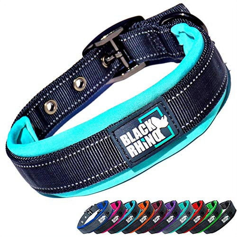 Leash Rhino Dog Collar Black Rhino Tactical Dog Collar Ultra-Soft