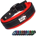 thumbnail image 1 of BLACK RHINO Comfort Dog Collar Ultra Soft Neoprene (Medium, Red/Black), 1 of 7