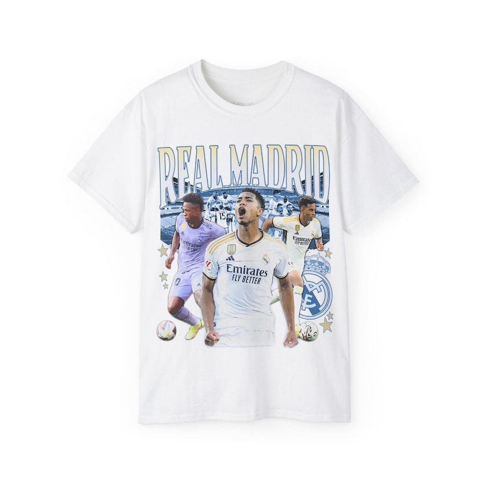 [BLACK] Real Madrid 2024 / Hala Madrid La Liga Tee Unisex TShirt