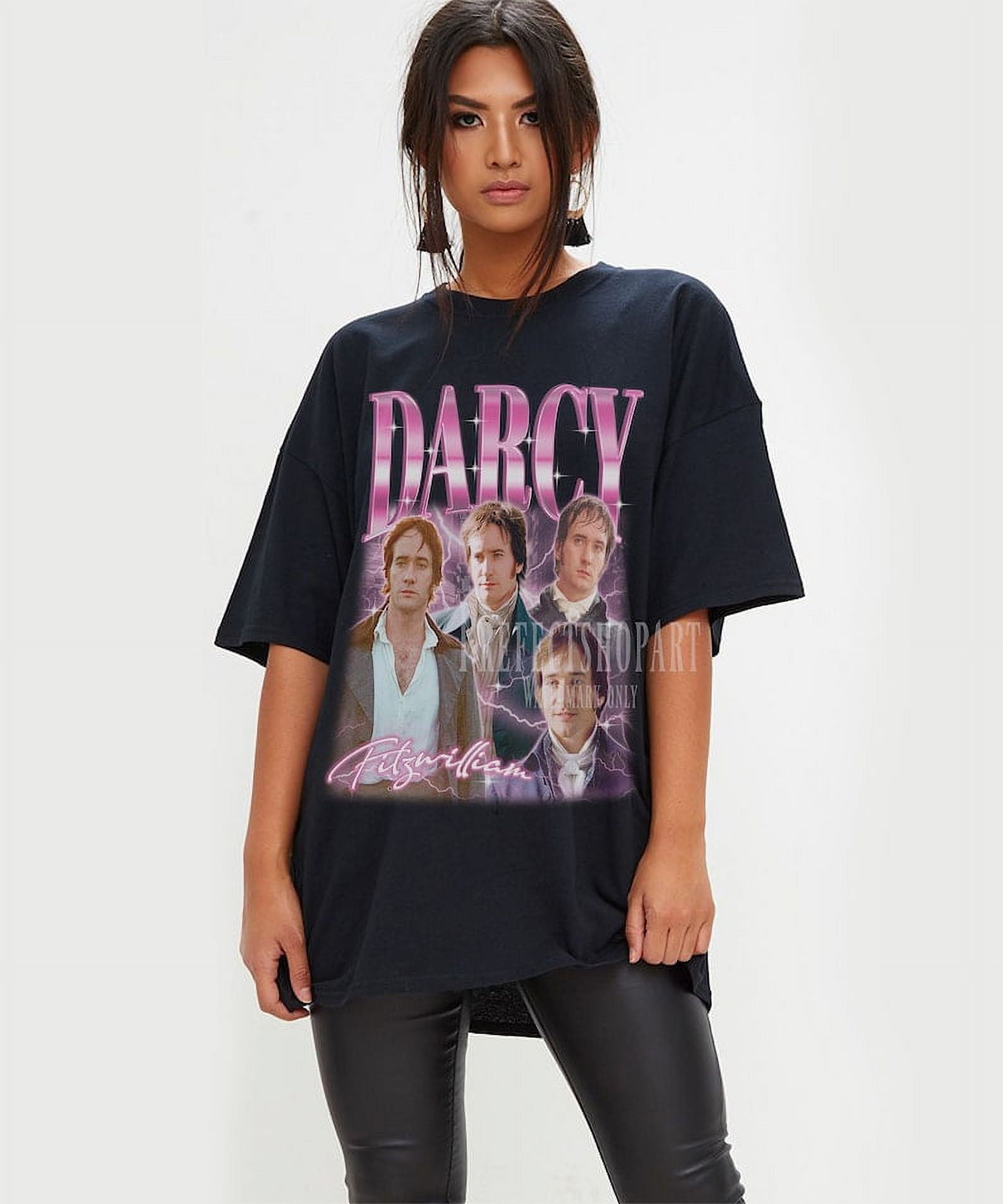 [BLACK] Retro Fitzwilliam Darcy Shirt