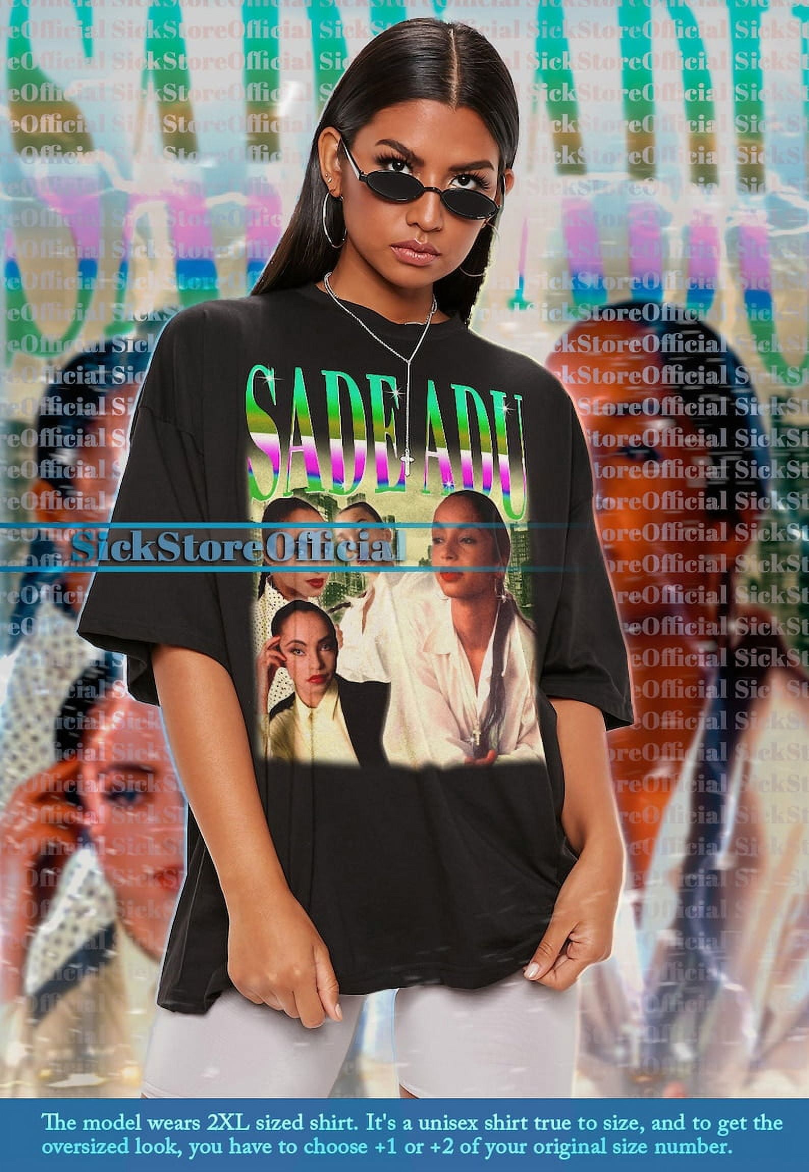 [BLACK] Retro SADE ADU Shirt, Sade Adu, Legend, Singer, Sade Tee, Sade ...