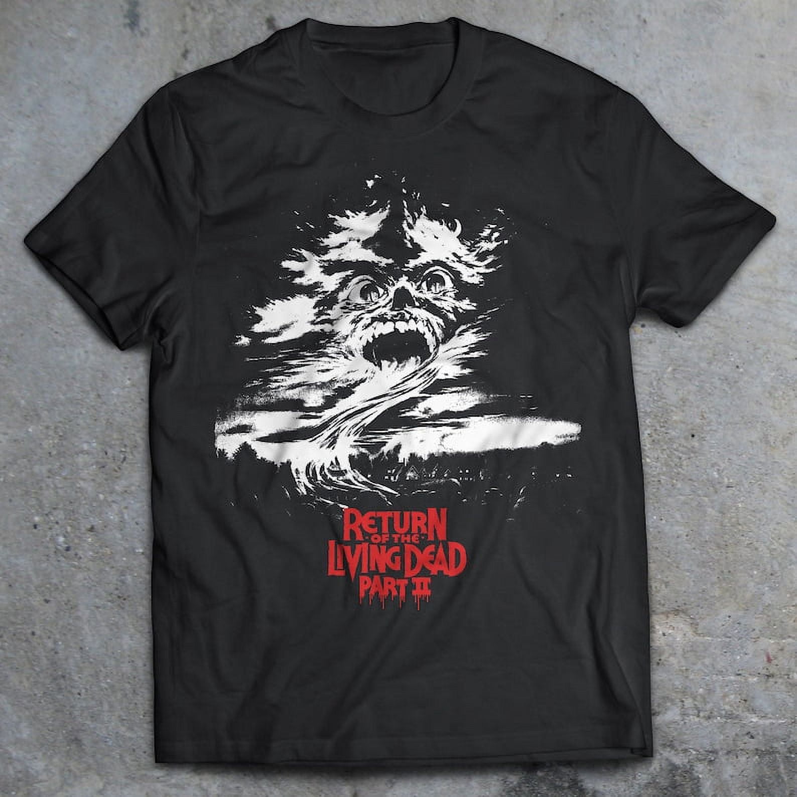 [BLACK] Return of the living Dead part 2 80s Movie Shirt, Nightmare on